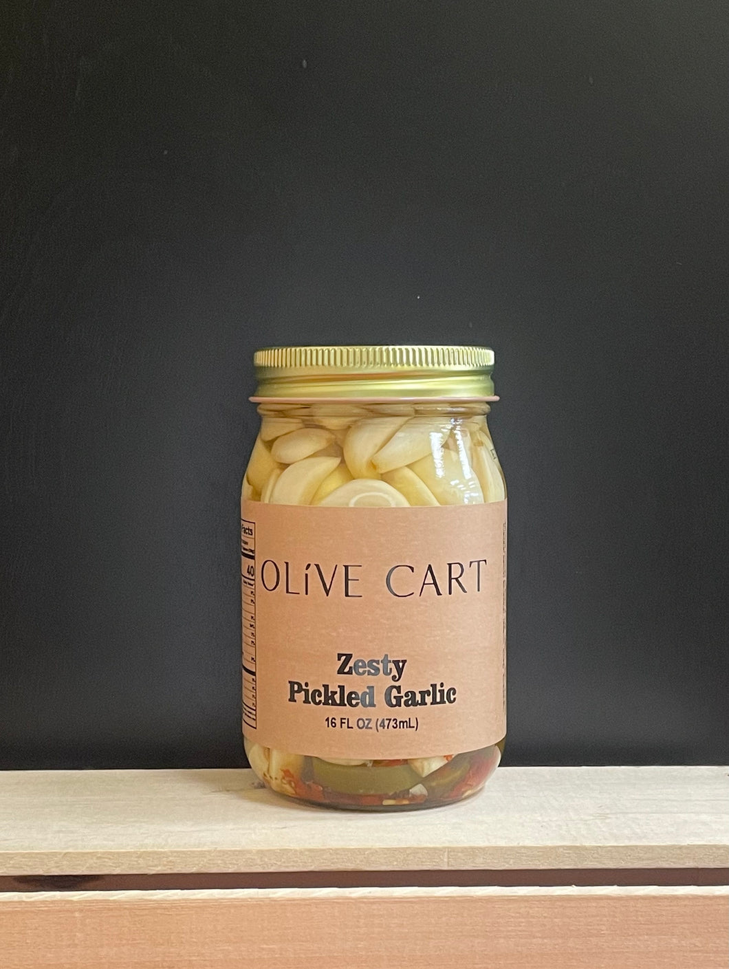 Zesty Pickled Garlic