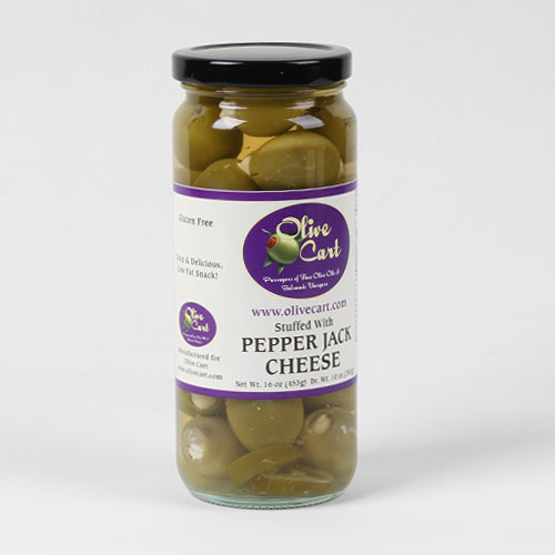 Pepperjack Cheese Stuffed Olives